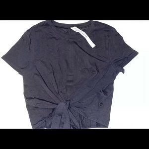 NWOT Lululemon Front- Tie Workout Top